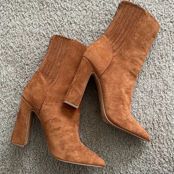 Cognac boots - Picture 4 of 4